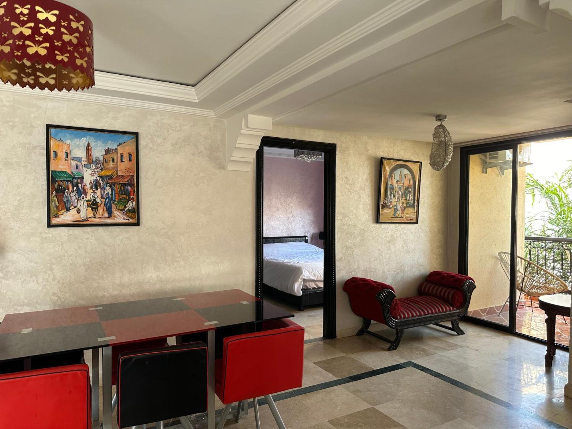 Deluxe Appartment With Pool Marrakesh Buitenkant foto